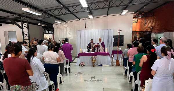 La Nación / Misa en Hospital de CDE: es tiempo de cercanía a los enfermos, afirmó obispo Collar