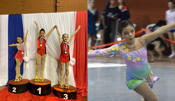 Orgullo encarnaceno: Laia Talavera Zayas, campeona nacional de patinaje con solo 8 años