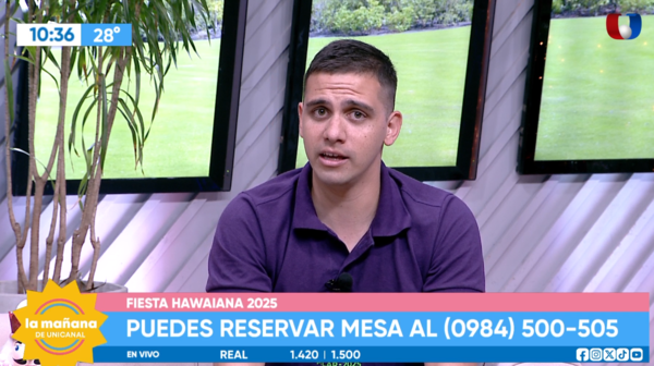 Fiesta Hawaiana: una noche donde Pilar albergará a más de 20 mil personas - Unicanal