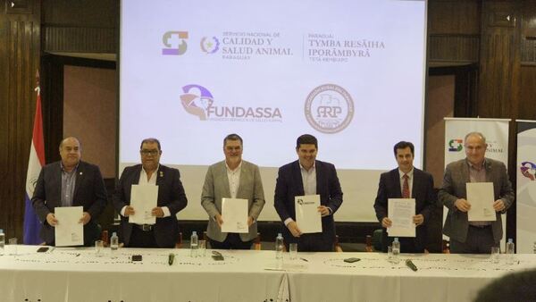 Senacsa y Fundassa sellan convenio para fortalecer sanidad y trazabilidad ganadera