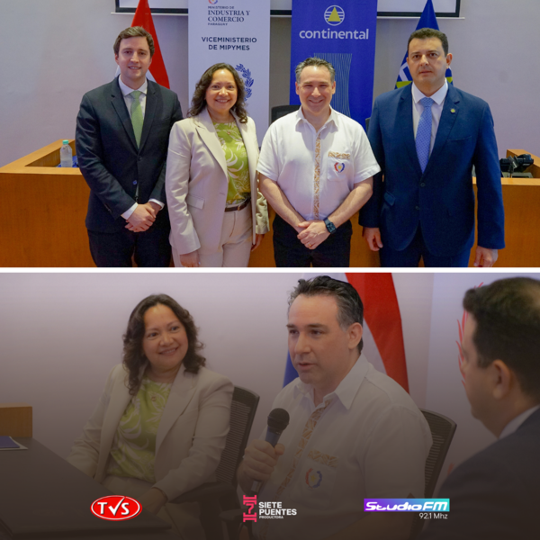 BANCO CONTINENTAL Y MINISTERIO DE INDUSTRIA Y COMERCIO UNEN FUERZAS PARA IMPULSAR EL CRECIMIENTO DE LAS MIPYMES - TVS