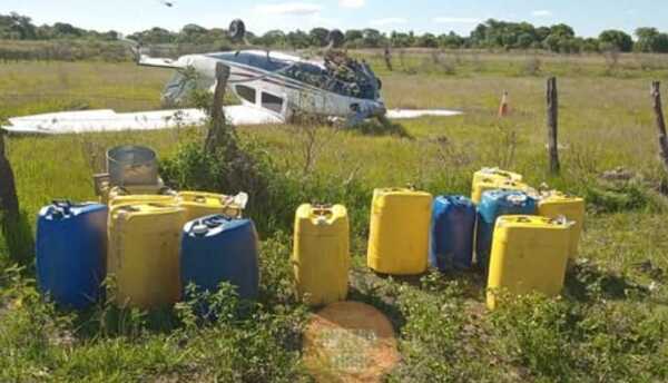 Aeronave cayó en Cerrito y ocupantes ya no estaban