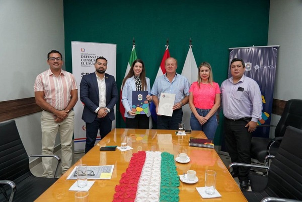 GOBERNACIÓN DE ITAPÚA Y SEDECO FIRMAN CONVENIO PARA FORTALECER LA DEFENSA DEL CONSUMIDOR - Itapúa Noticias