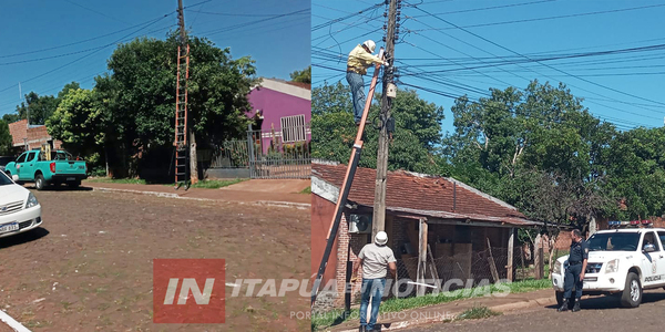 CONFLICTO EN ITA PASO: VECINOS PROTESTAN CONTRA CORTES MASIVOS DE ENERGÍA REALIZADOS POR LA ANDE - Itapúa Noticias