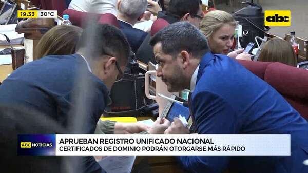 Congreso sanciona proyecto que crea el RUN: promulgación queda en manos de Peña - ABC Noticias - ABC Color