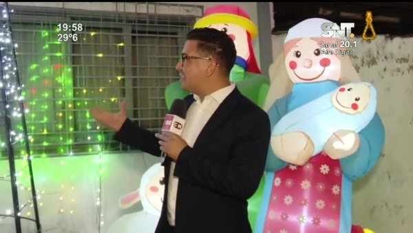 Robaron adornos navideños de una vivienda - SNT