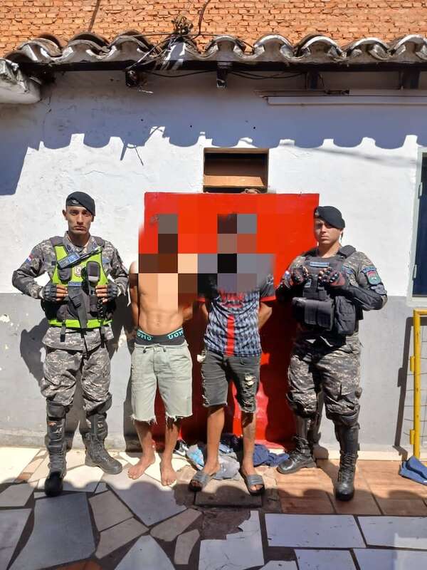 Luque: detienen a dos hombres con antecedentes penales tras riña callejera - Policiales - ABC Color