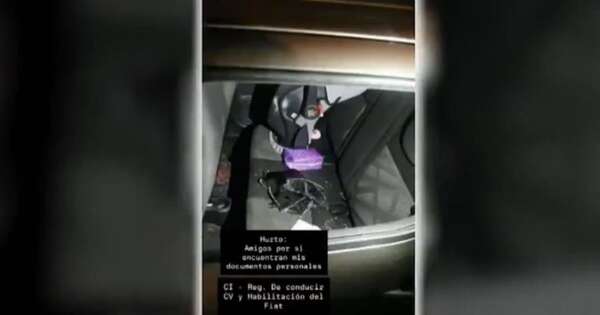 La Nación / Periodista sufre robo de mochila