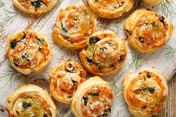 Menú navideño: receta de hojaldre de mandioca relleno de espinacas - Gastronomía - ABC Color
