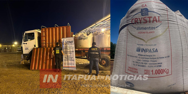 INCAUTAN CAMIÓN CON FERTILIZANTES SIN DOCUMENTACIÓN SOBRE RUTA PY06 - Itapúa Noticias