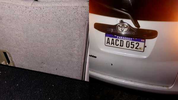 Balean automóvil de funcionario municipal en Encarnación