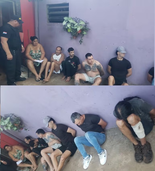 Caen miembros de peligrosa banda criminal en Luque - 1000 Noticias