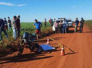 Motociclista asesinado en presunto ajuste de cuentas en Alto Verá