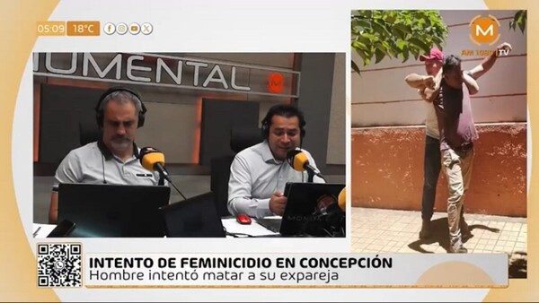Terrible intento de feminicidio en Concepción