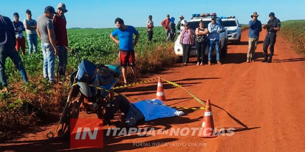  ASESINARON A UN HOMBRE DE UN ESCOPETAZO EN ALTO VERÁ  - Itapúa Noticias