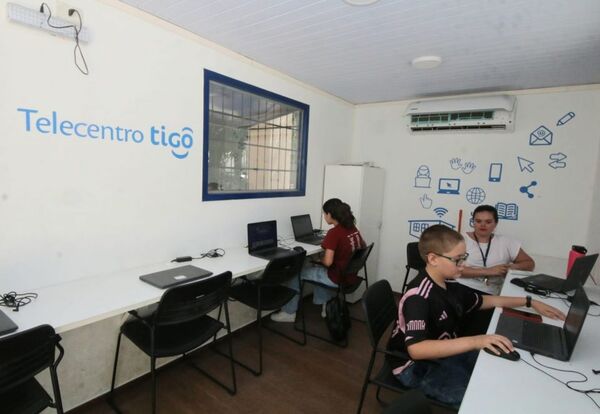 Telecentro disponible para la ciudadanía