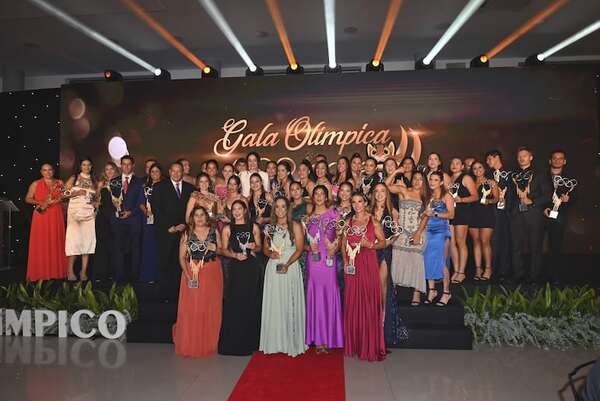 Premiación a los mejores deportistas del 2024 en la Gala Olímpica del COP - Polideportivo - ABC Color