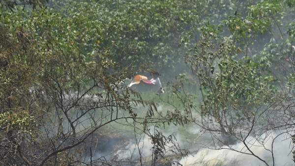 Incendio en Costanera de Asunción: Peligro Controlado