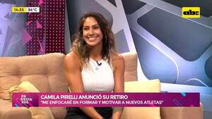 “Me enfocaré en formar y motivar a nuevos atletas”: nueva faceta en la vida de Camila Pirelli - Ensiestados - ABC Color