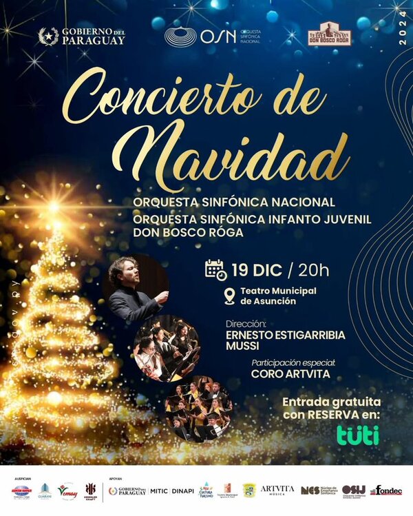 Orquesta Sinfónica Nacional presenta este jueves concierto de navidad • RADIO NACIONAL