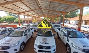 Alto Paraná recibe 20 patrulleras nuevas más para reforzar la seguridad ciudadana