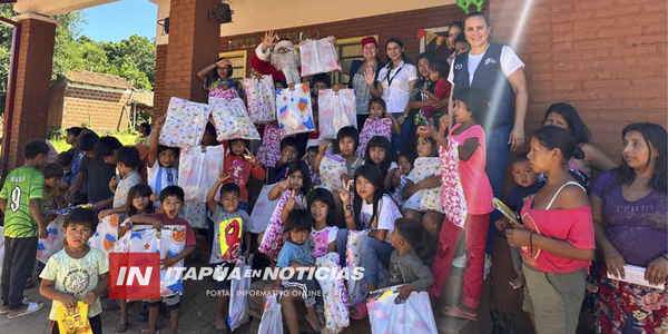 LA GOBERNACIÓN DE ITAPÚA INICIA ENTREGA DE JUGUETES A NIÑOS INDÍGENAS Y EN HOGARES DE GUARDA - Itapúa Noticias