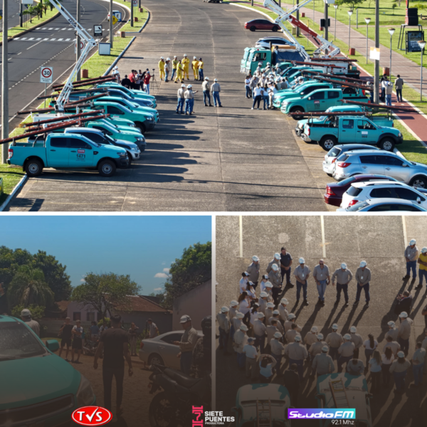 OPERATIVO DE CORTE DE SUMINISTRO Y COMBATE A CONEXIONES CLANDESTINAS EN ITAPÚA: UN ESFUERZO POR REGULARIZAR EL SERVICIO DE ENERGÍA - TVS