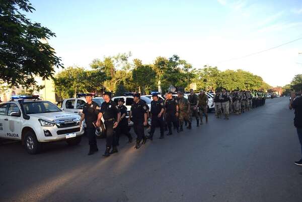 Operativo “Año Paha” refuerza la seguridad en Paraguarí ante aumento de actividad comercial - Nacionales - ABC Color