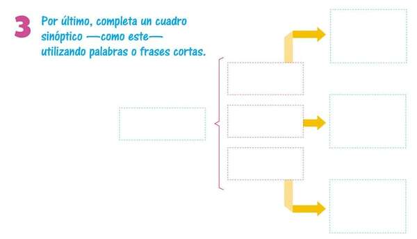 Cuadro sinóptico - Castellano Segundo Ciclo - ABC Color