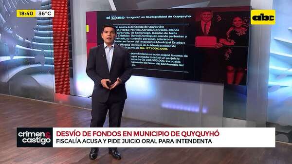 El caso: “Tragada” en Municipalidad de Quyquyhó - Crimen y castigo - ABC Color