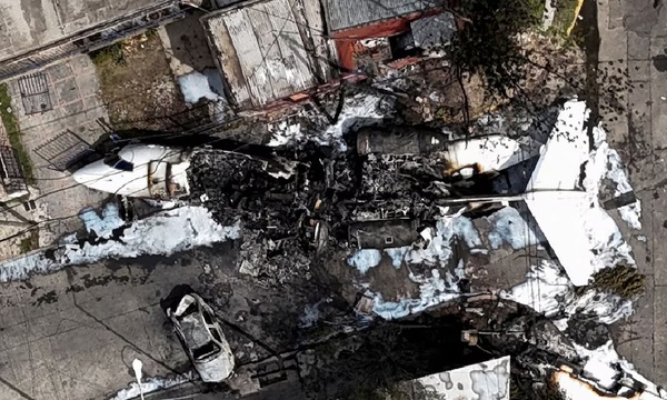 Avión privado se estrelló contra una casa en Argentina, y murieron piloto y copiloto - OviedoPress