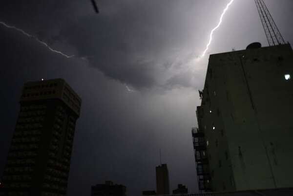 Meteorología: jueves arranca con tormentas y nueve departamentos están bajo alerta - Clima - ABC Color