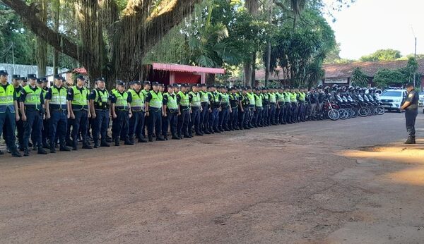200 policías fueron desplegados para reforzar la seguridad durante el operativo “Año Paha” – Diario TNPRESS