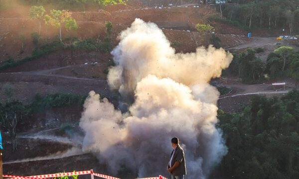 Obras en nuevo puente sobre el río Monday en Franco progresan con detonaciones controladas – Diario TNPRESS