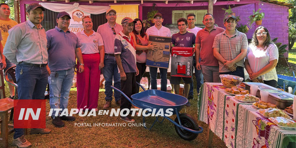 MUNICIPALIDAD DE CAMBYRETÁ FORTALECE A PRODUCTORES LOCALES - Itapúa Noticias