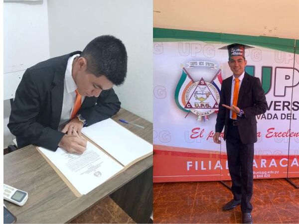 ¡Alder Alcides terminó la universidad!
