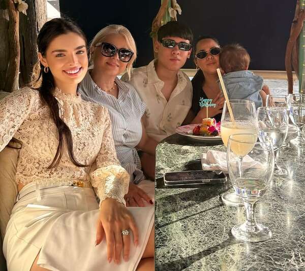 Nadia Ferreira celebró la vida de su sobrino Mauri en Miami - Gente - ABC Color