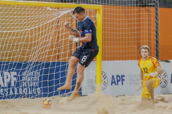 Una victoria y una derrota de Paraguay ante Rusia en futbol playa - 1000 Noticias
