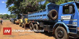 GRAL. ARTIGAS ACELERA TRABAJOS PARA REPARAR CAMINOS AFECTADOS - Itapúa Noticias