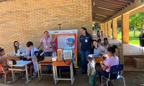 Acercan servicios de salud a comunidad indígena Remanso Toro en Colonia Yguazú