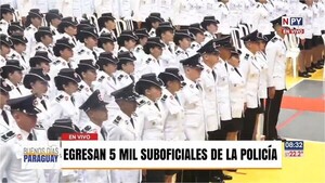 Egresan 5.000 suboficiales de Policía