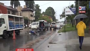 Motociclista muere en accidente fatal sobre la avenida Avelino Martínez