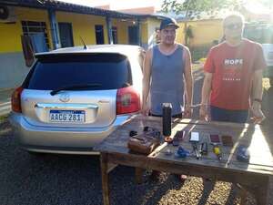Detienen a dos presuntos tortoleros en Pedro Juan Caballero - Policiales - ABC Color