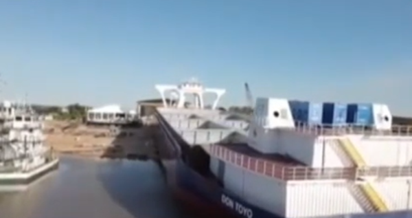 Paraguay construye el mayor buque de la Hidrovía, el "Don Toyo", listo para surcar los ríos - SNT