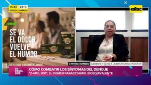 Z-mol 500: el primer paracetamol bioequivalente en Paraguay, es de Indufar - Ensiestados - ABC Color