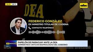 Exministros critican desprolijidad del Gobierno sobre cooperación con la DEA - ABC Noticias - ABC Color