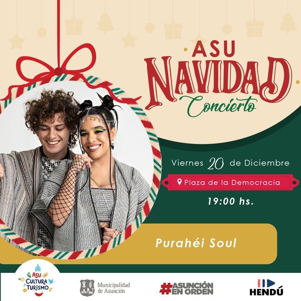 Municipalidad de Asunción invita al concierto de Navidad en la Plaza de la Democracia • RADIO NACIONAL