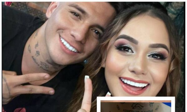 (VIDEO)ExMiss Tunning logró que su chuli pelotero pele “tatoo” con su nombre