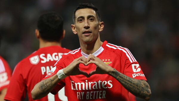 Ángel Di María coloca al Benfica a un punto del liderato