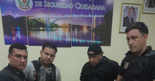 La Nación / Tras una persecución y disparos, detienen a un hombre de “alta peligrosidad”